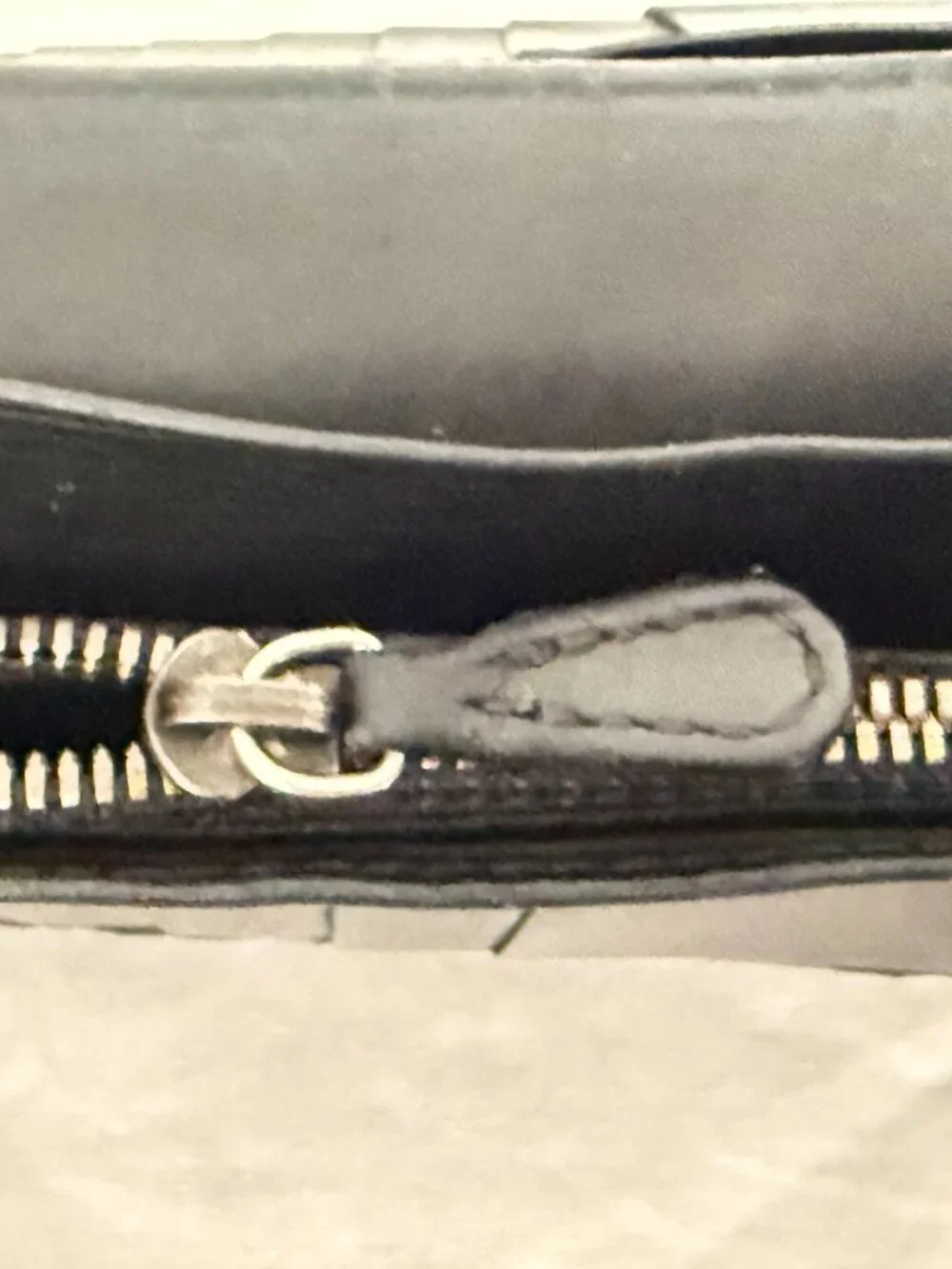 $1795 Authentic BERLUTI Paris Unisex Black Leather Scritto Bifold Long Wallet